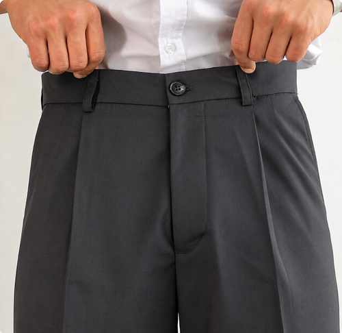 Dark Grey Premium Tailored Pants