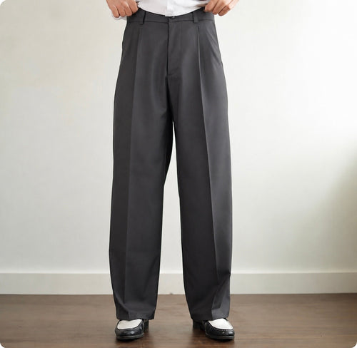 Dark Grey Premium Tailored Pants
