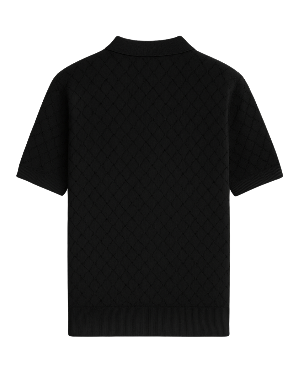 Black Diamond knitted polo