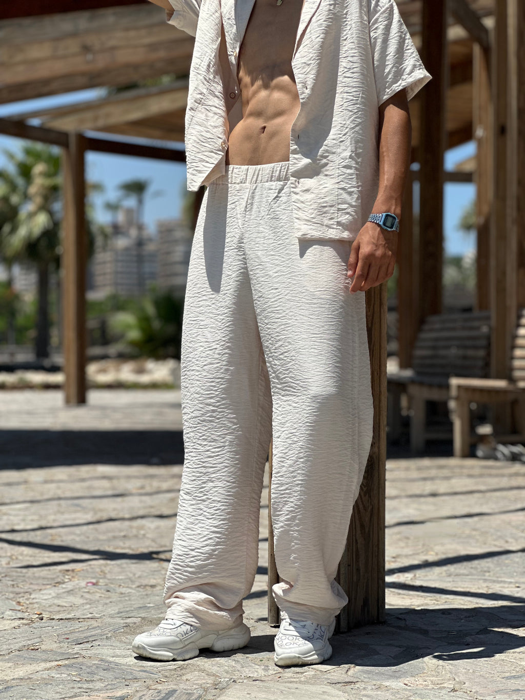 Full Textured Linen Set