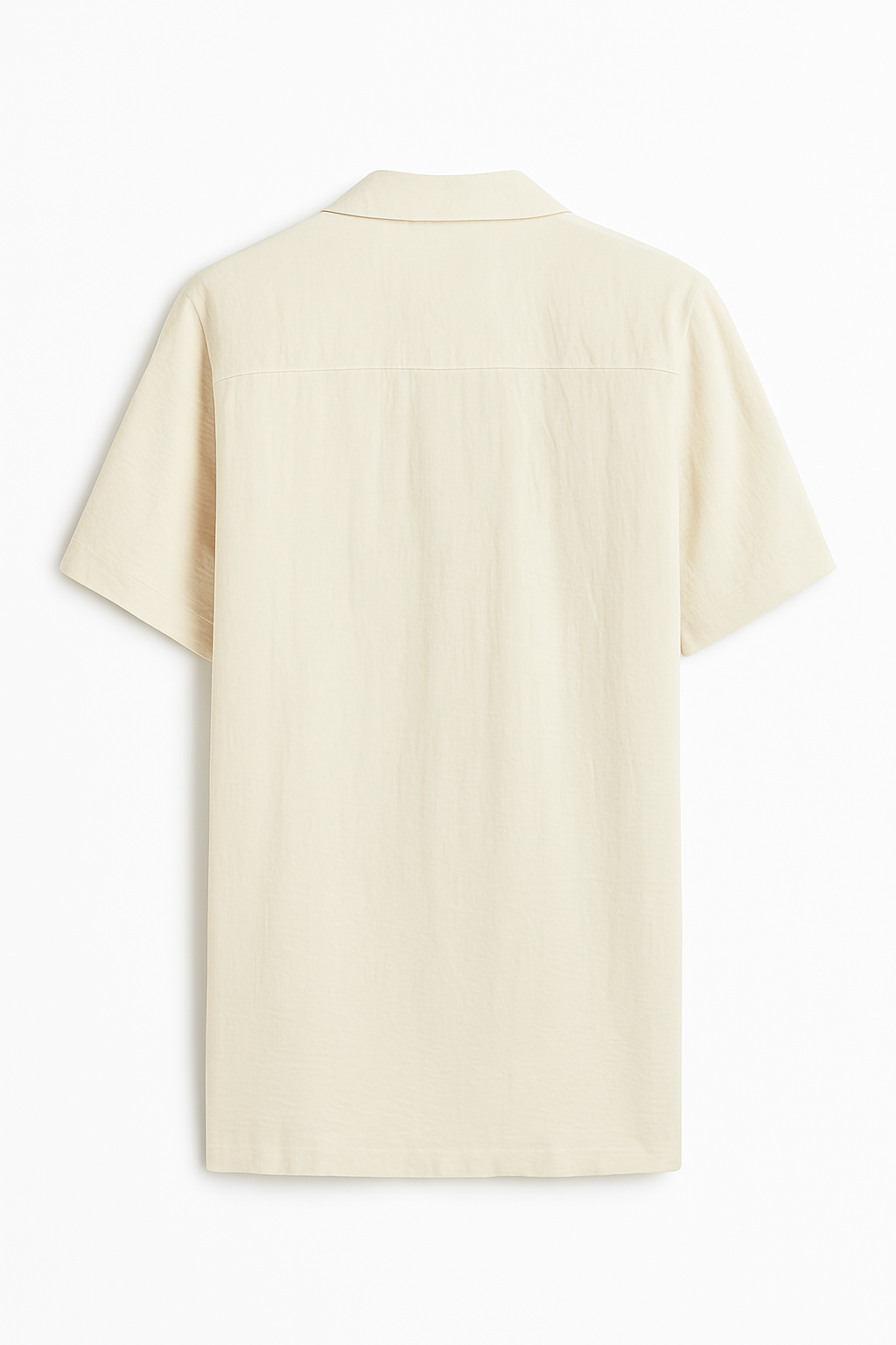 Textured linen shirt