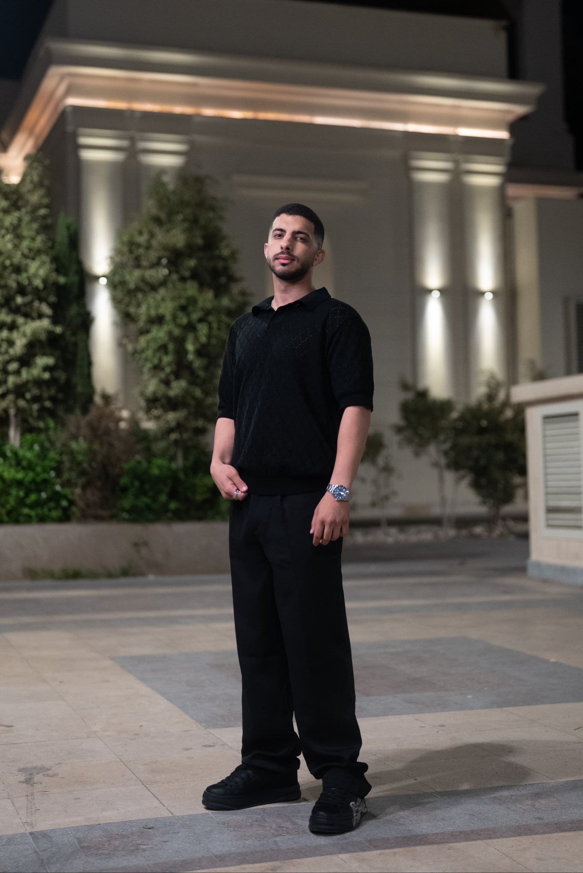 Knitted Polo Set