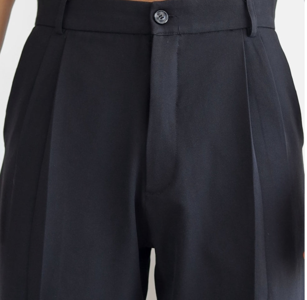 Black Premium Tailored Pants