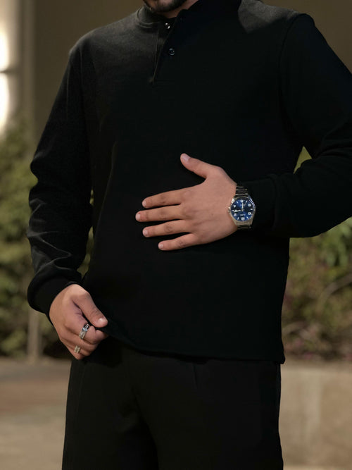Black Henley Shirts