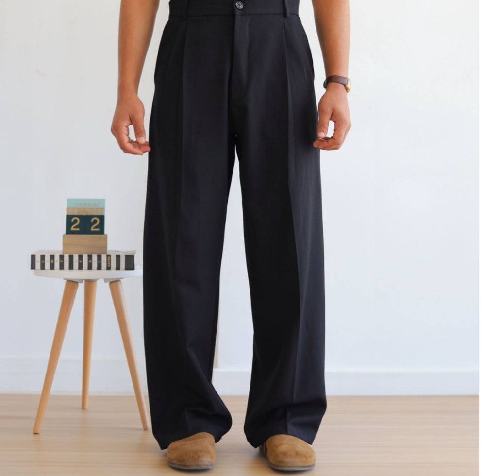 Black Premium Tailored Pants